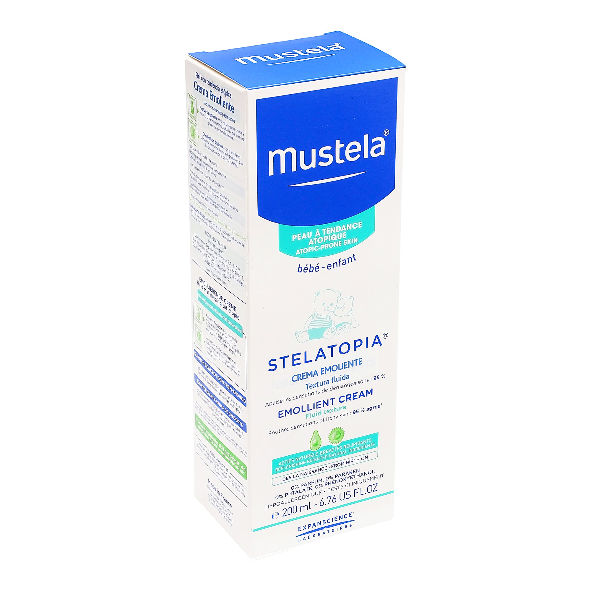 Crema Mustela Stelatopia Bebe Emoliente 200 Ml-1