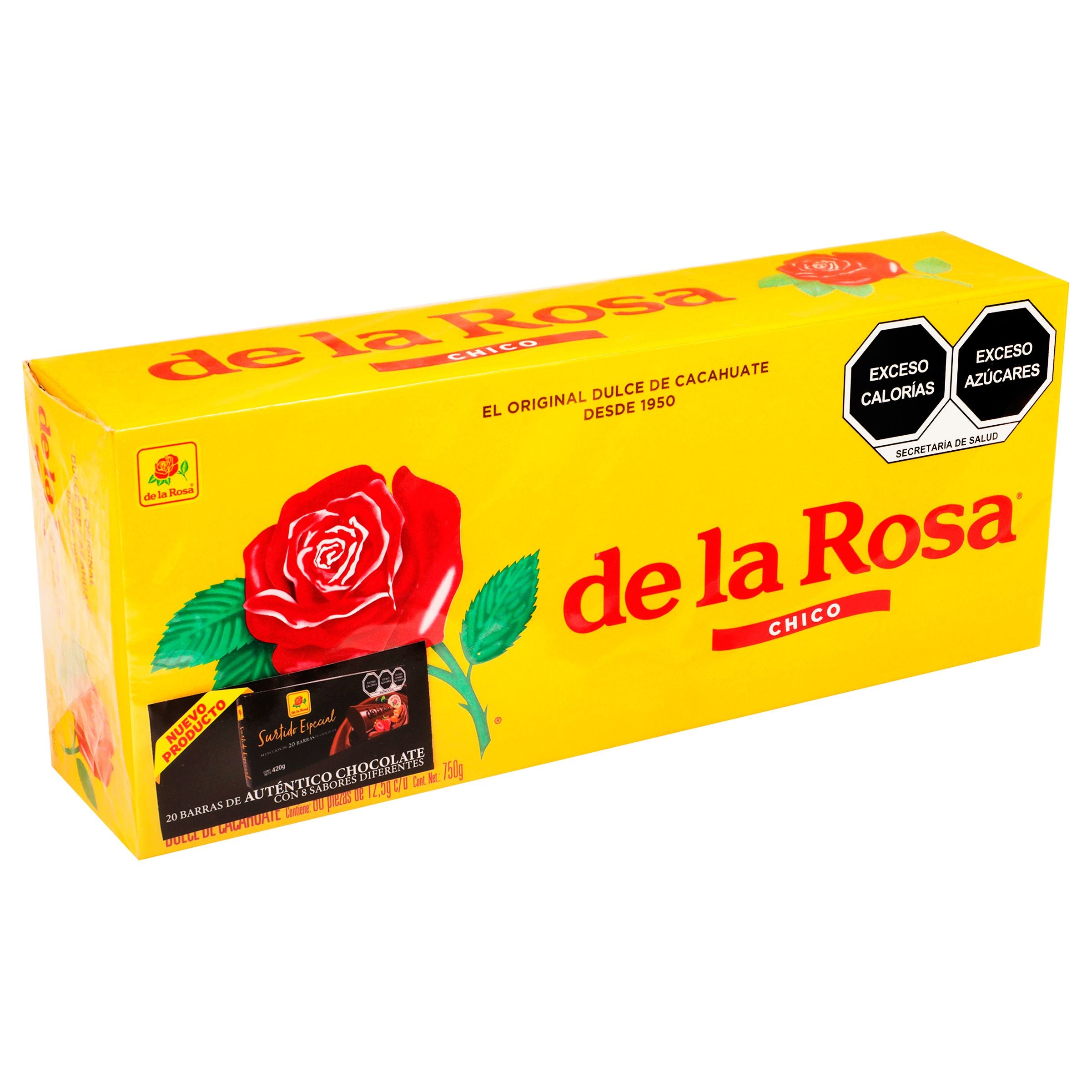 Exhibidor Mazapan La Rosa Chico Con 60 Piezas 750 G-2