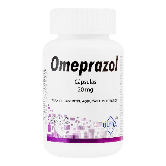 Omeprazol 20 Mg Con 120 Capsulas Ultra Laboratorio-1