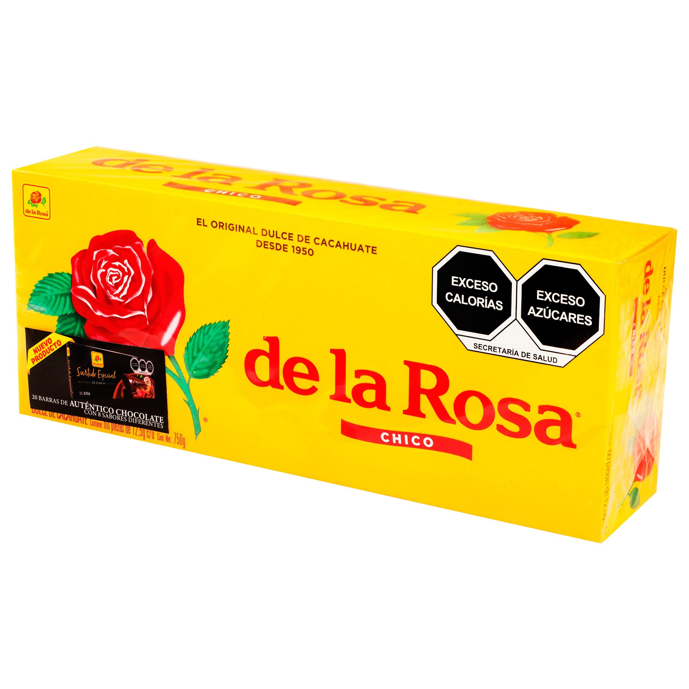 Exhibidor Mazapan La Rosa Chico Con 60 Piezas 750 G-3