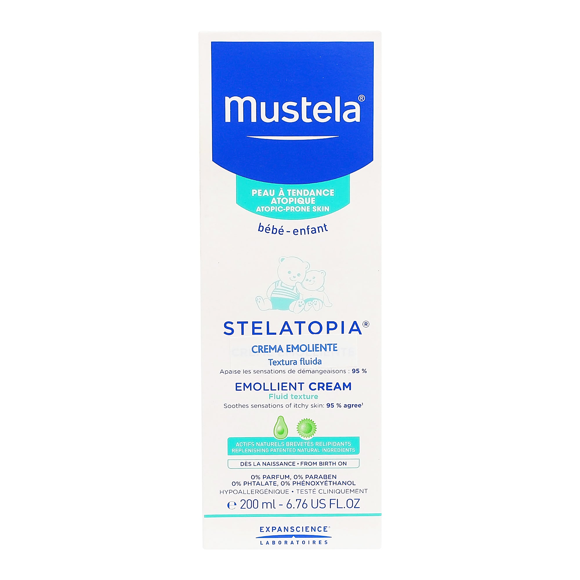 Crema Mustela Stelatopia Bebe Emoliente 200 Ml-3