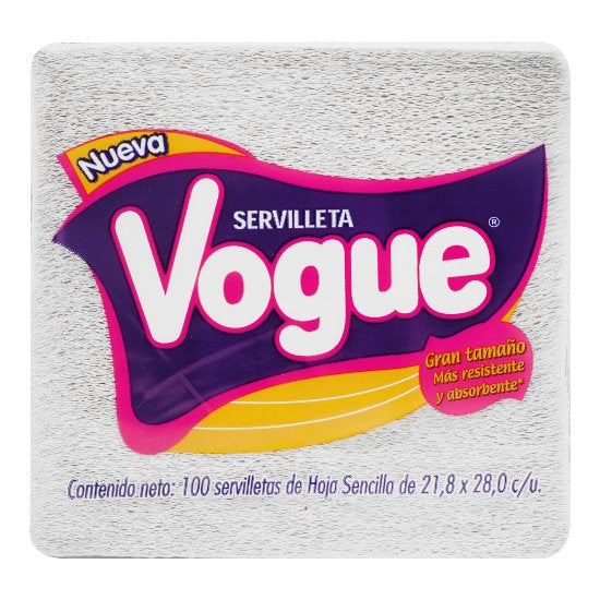 Servilletas Vogue Con 100 Hojas-1