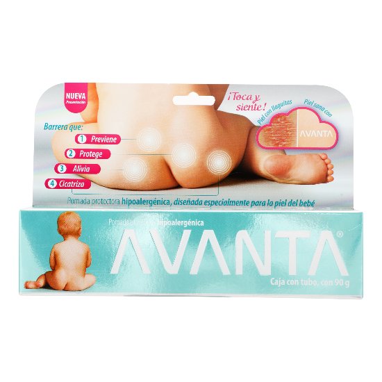 Avanta Pomada Para Bebe Protectora Tubo 90 G-1