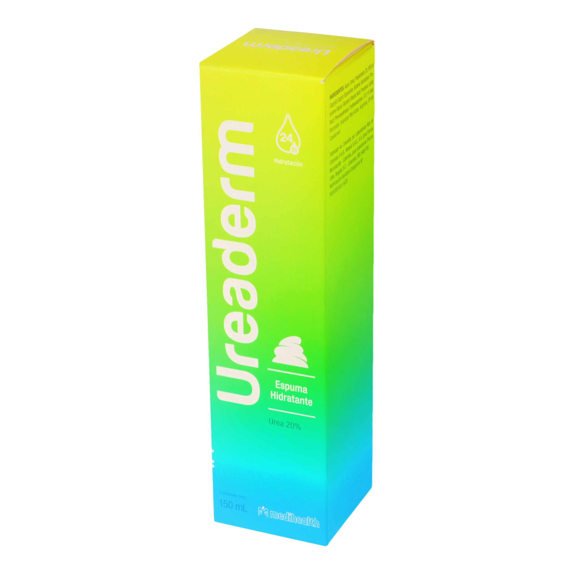 Espuma Ureaderm Urea 20% Hidratante 150 Ml-3