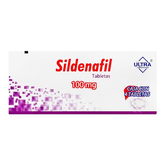 Sildenafil 100 Mg Con 4 Tabletas-1