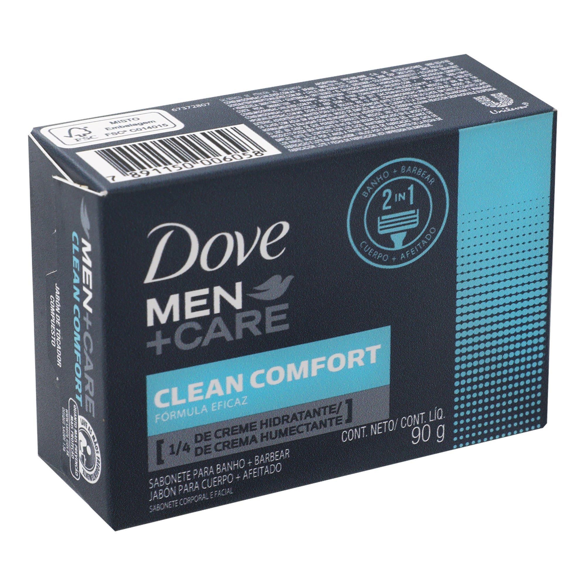 Jabon Dove Menc Clean Comfort 90 G-5