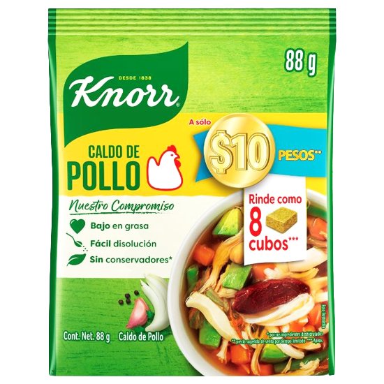 Consome Knorr Caldo De Pollo Polvo 88 G-1