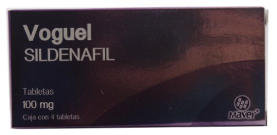 Voguel (Sildenafil) 100 Mg Con 4 Tab-1