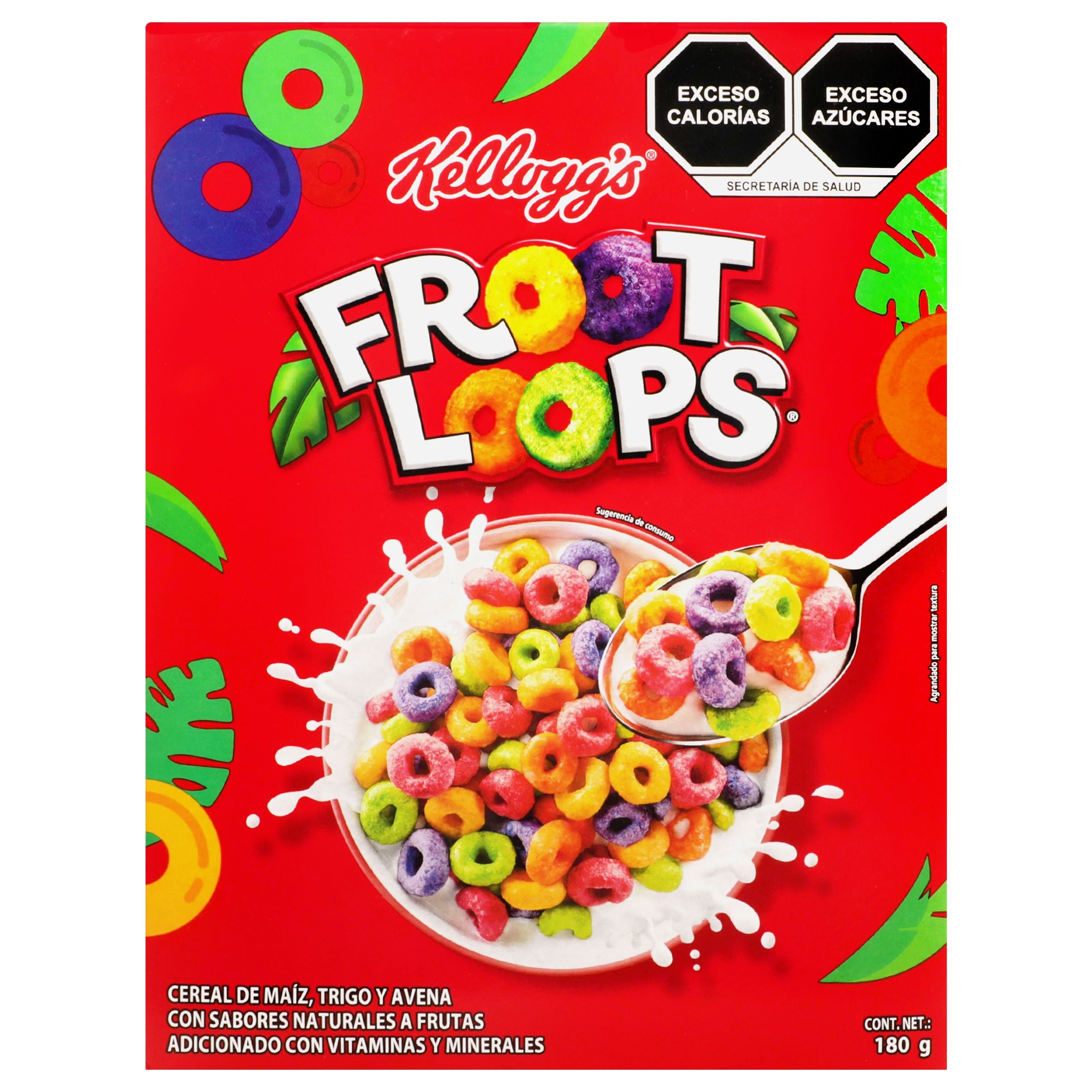 Cereal Kelloggs Froot Loops 180 G-3