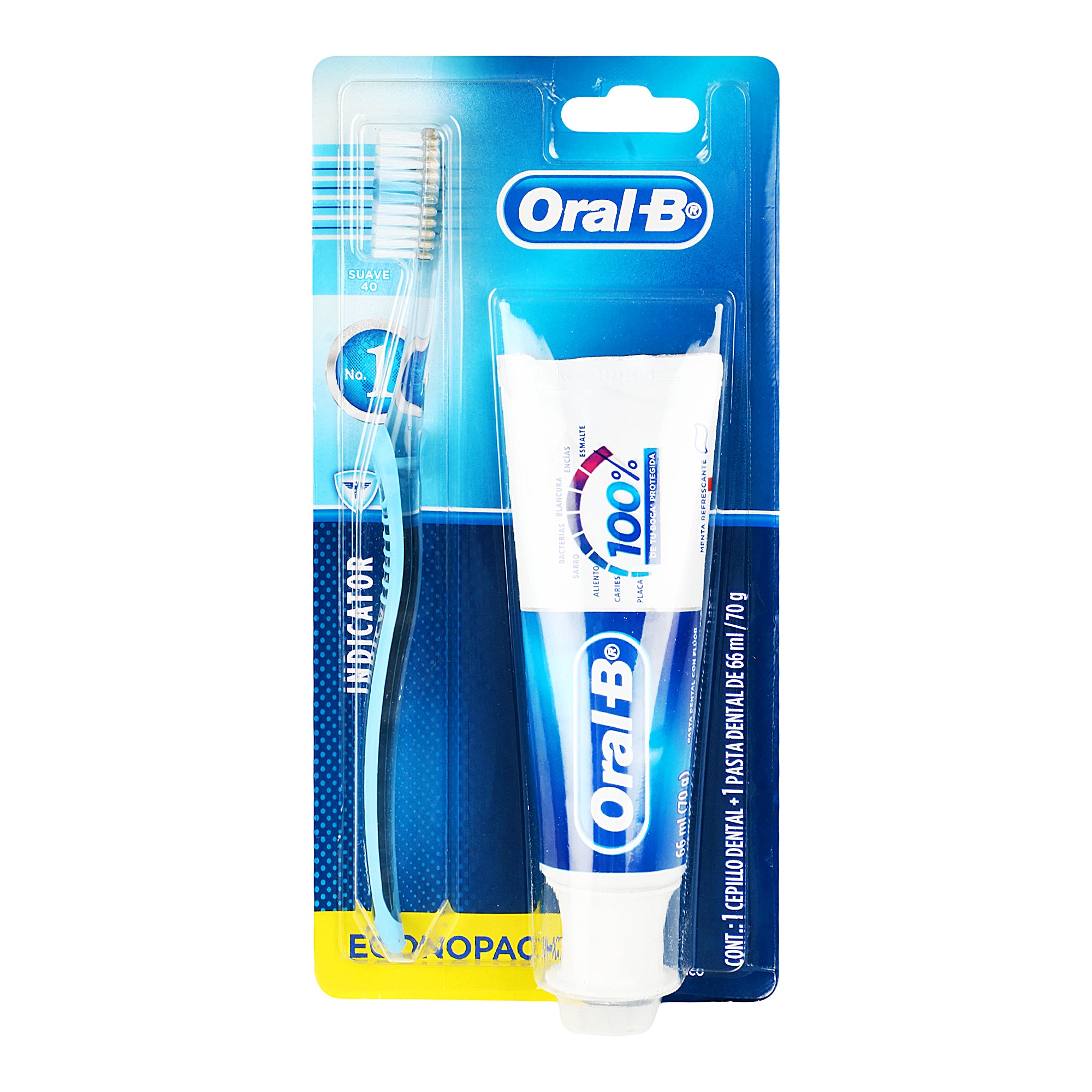 Econopack Oral-B Cepillo Dental + C D 66 Ml-1