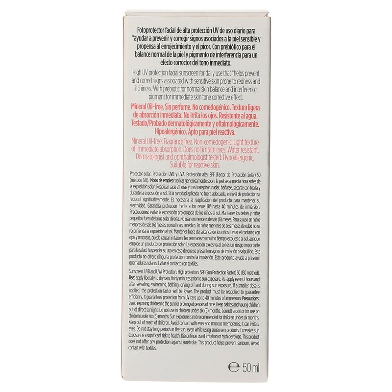 Isdin Fotoultra Redness Spf 50 50 Ml 8429420245341  perfil 6