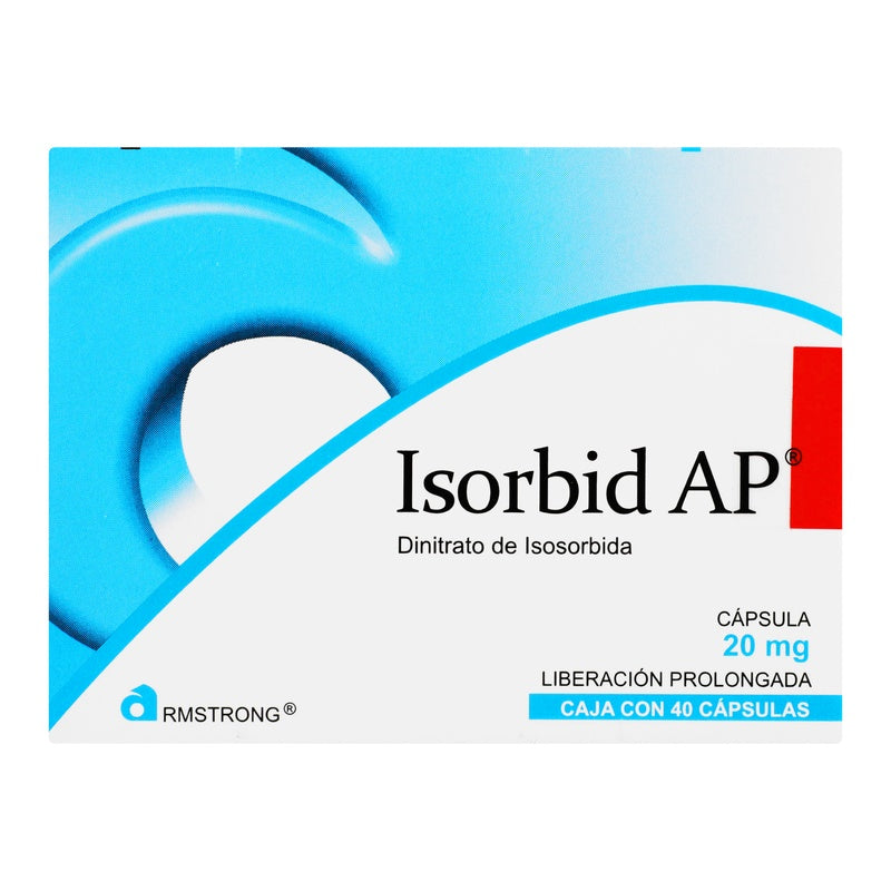 Isorbid Ap 20 Mg Con 40 Capsulas 7501089803047  perfil 4
