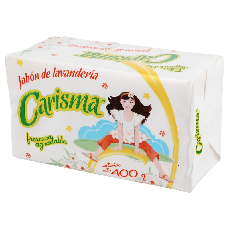Jabon Lavanderia Carisma 400 Gr 7501026000607  perfil 8