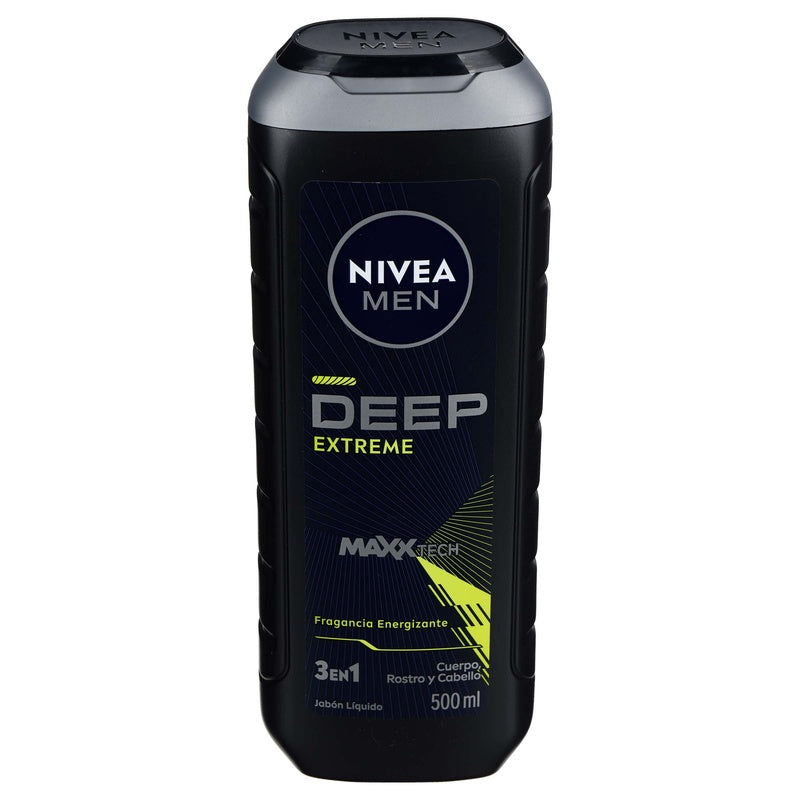 Jabon Liquido Nivea Men Corporal Extreme 500 Ml 4006000103297  perfil 11