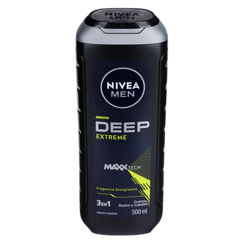 Jabon Liquido Nivea Men Corporal Extreme 500 Ml 4006000103297  perfil 13