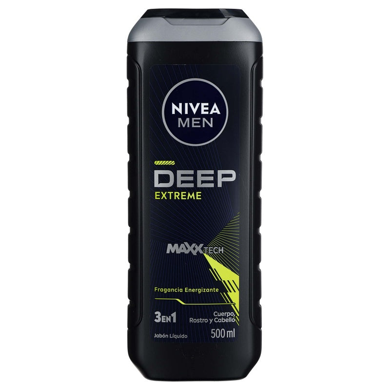 Jabon Liquido Nivea Men Corporal Extreme 500 Ml 4006000103297 
