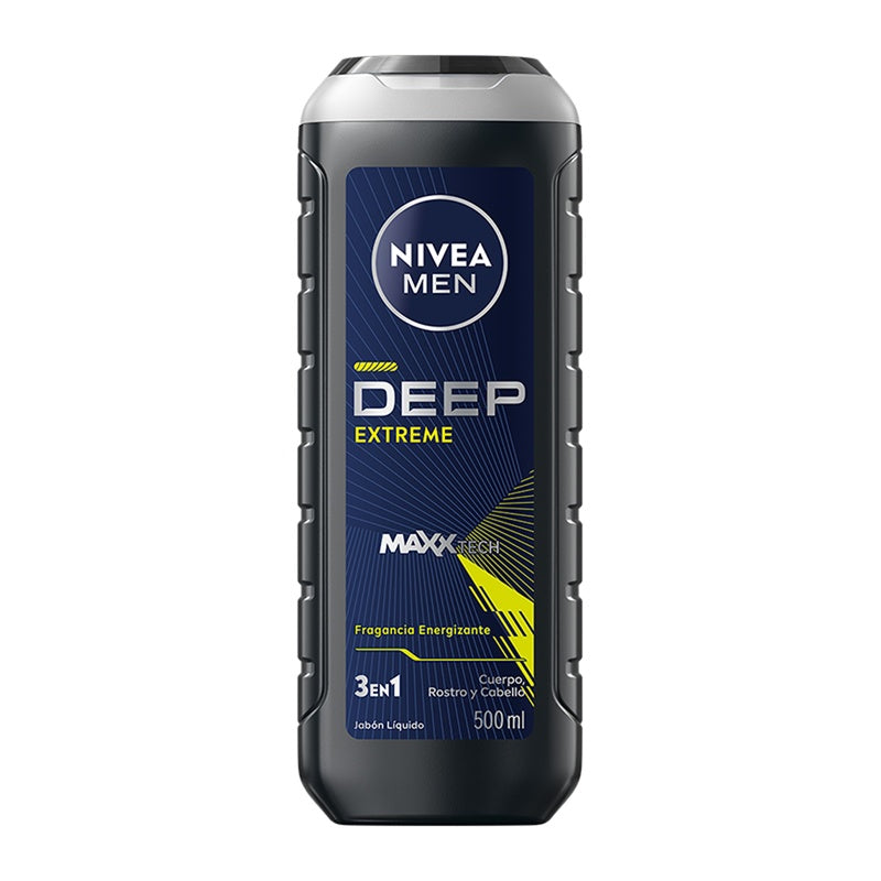 Jabon Liquido Nivea Men Corporal Extreme 500 Ml 4006000103297  perfil 4
