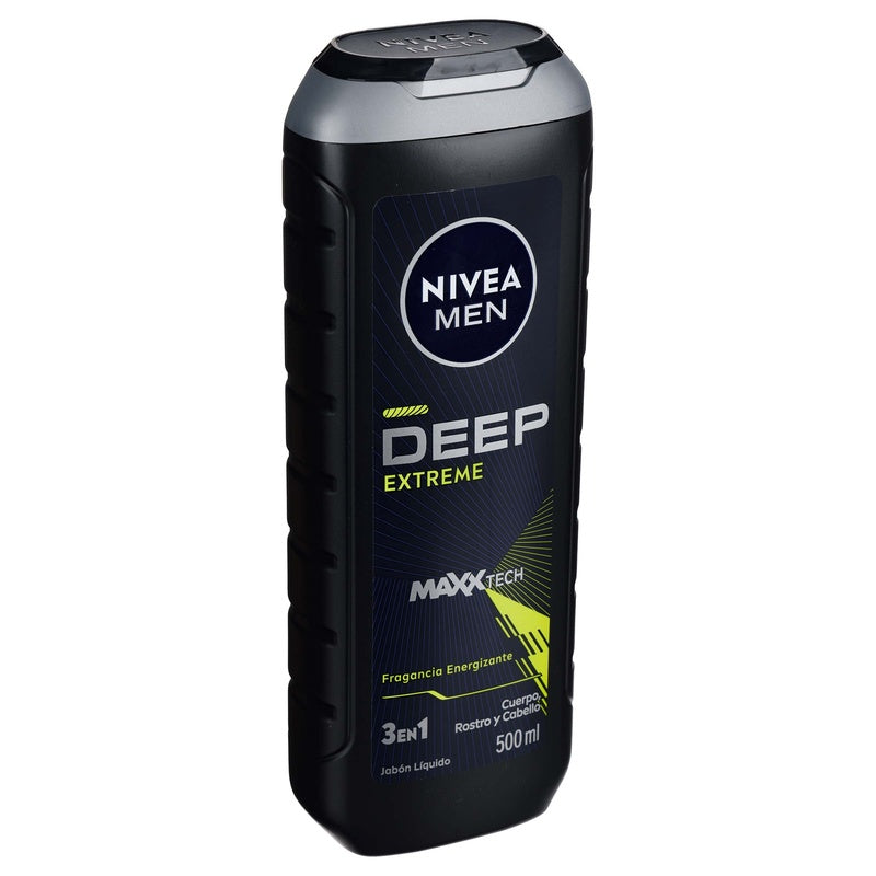 Jabon Liquido Nivea Men Corporal Extreme 500 Ml 4006000103297  perfil 5