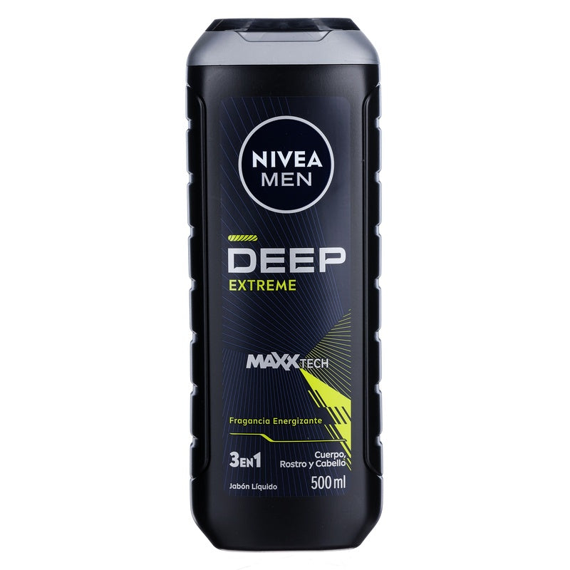 Jabon Liquido Nivea Men Corporal Extreme 500 Ml 4006000103297  perfil 8