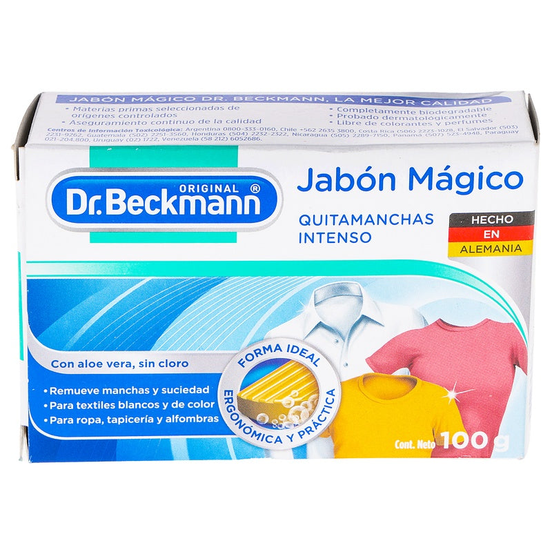 Jabon Magico Dr Beckman Quitamanchas Intenso 80 G 4008455476711  perfil 2