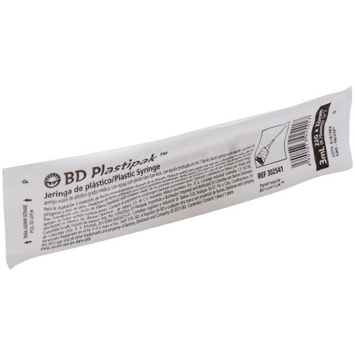 Jeringa Plastipak 3 Ml Negra 22 X 32 Plastipak 7501073025417  perfil 2