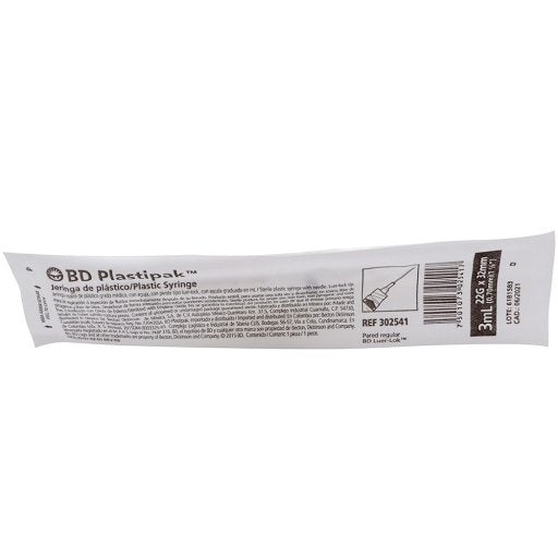 Jeringa Plastipak 3 Ml Negra 22 X 32 Plastipak 7501073025417  perfil 6