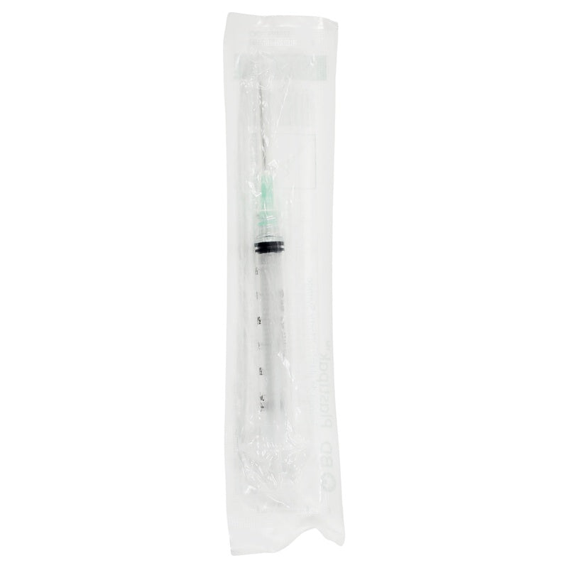 Jeringa Plastipak 3 Ml Verde 21 G X 32 Mm 7501073025394  perfil 4