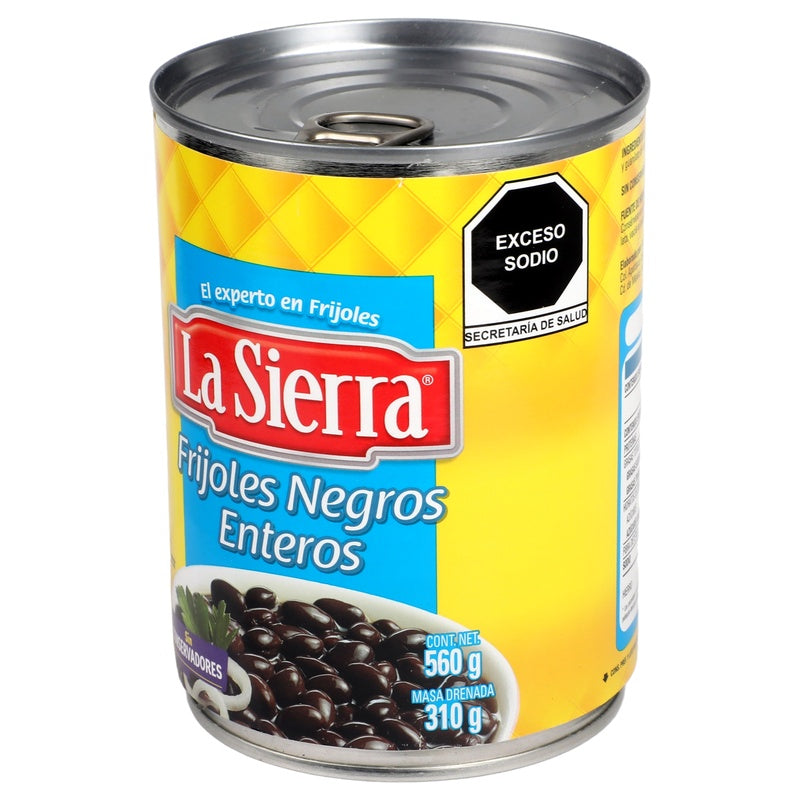 La Sierra Frijoles Negros Enteros 616 G 7501052424606  perfil 3