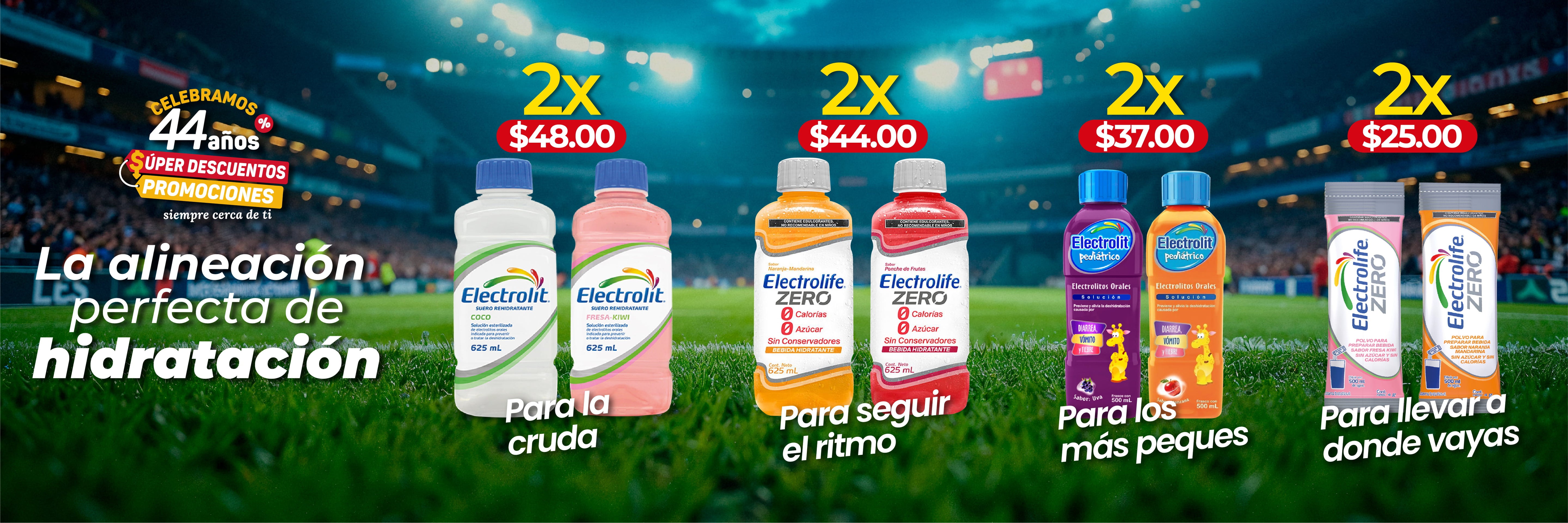 la alineación perfecta de hidratación