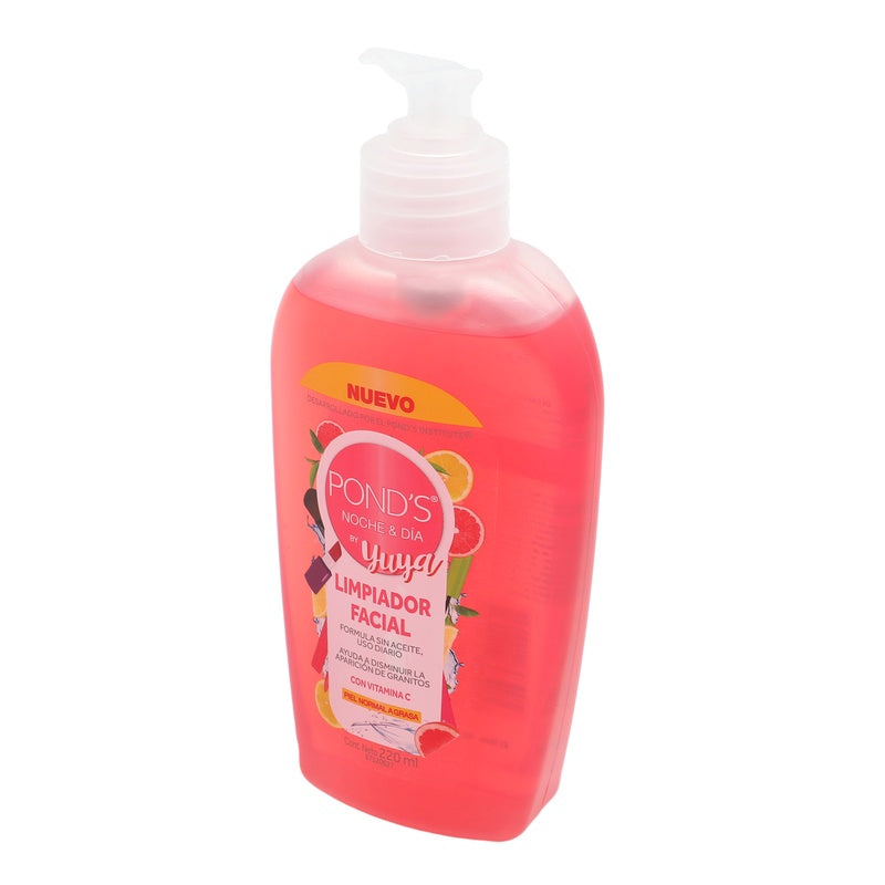 Limpiador Facial Ponds Noche Y Dia Vitamina C 220 Ml 7506306211131 perfil 2