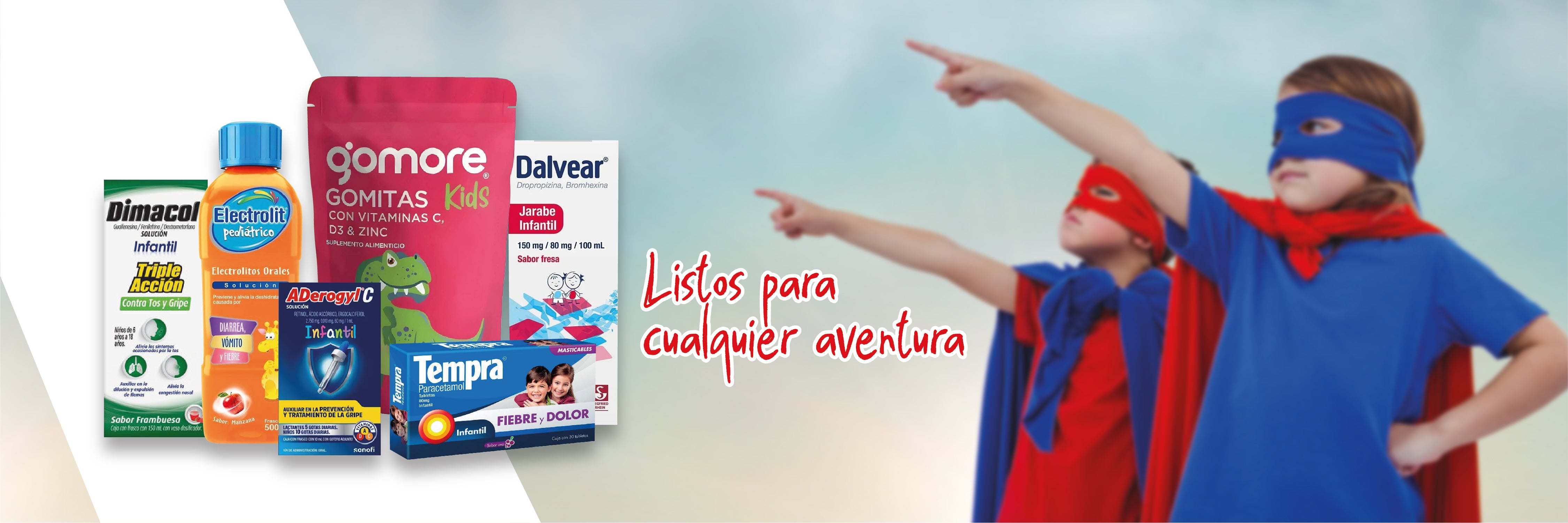 listos para cualquier aventura