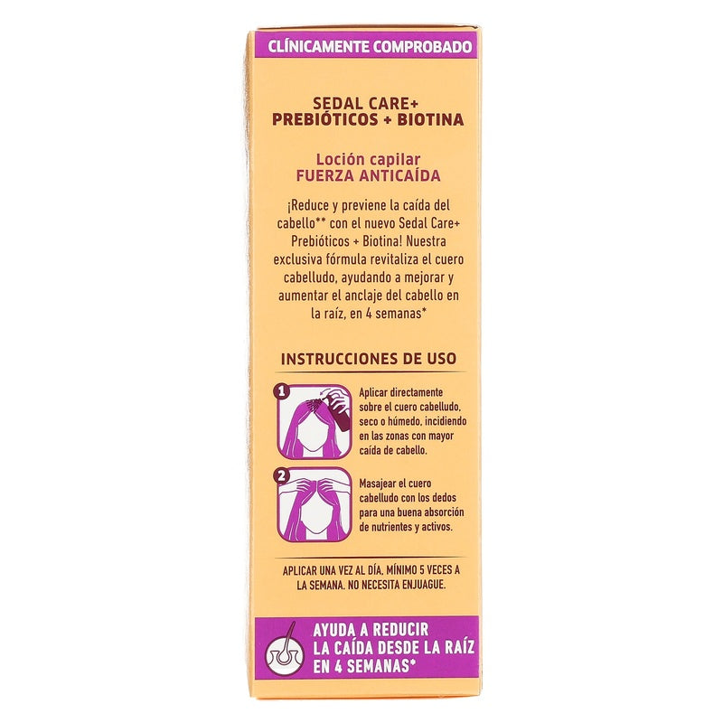 Locion Capilar Sedal Prebioticos +Biotina 100 Ml 7891150094352 perfil 3