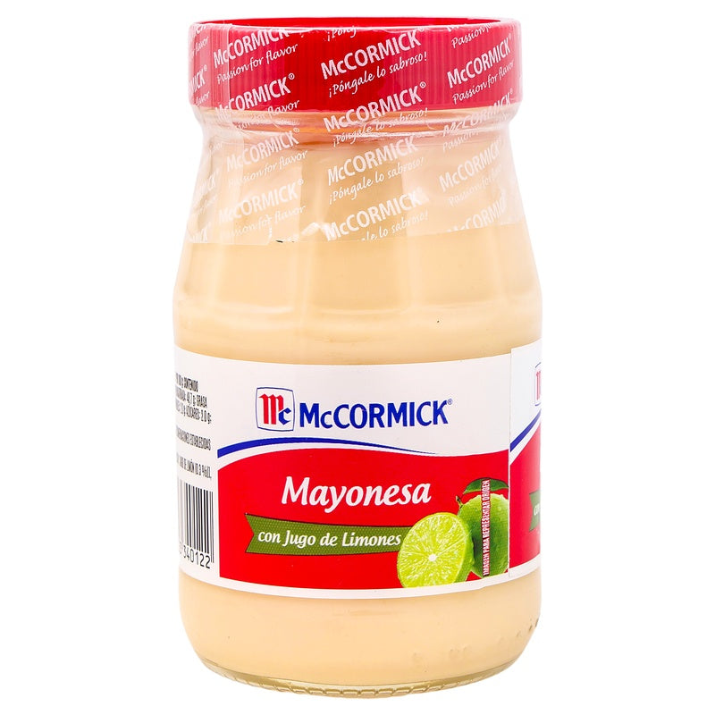 Mayonesa Mccormick 190 G 7501003340122  perfil 4