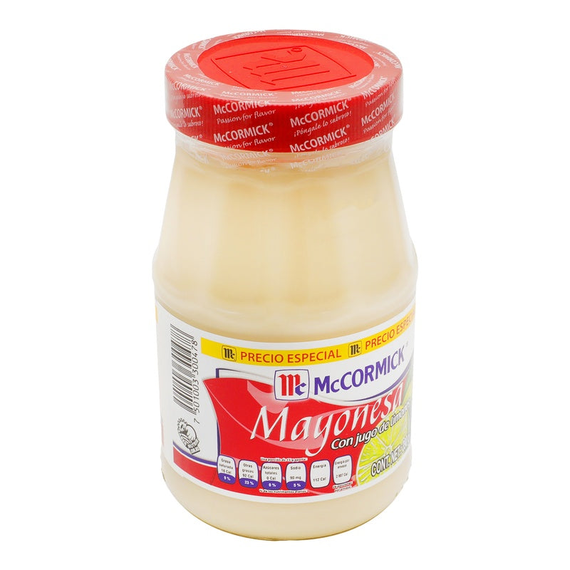 Mayonesa Mccormick 390 G 7501003300478  perfil 2