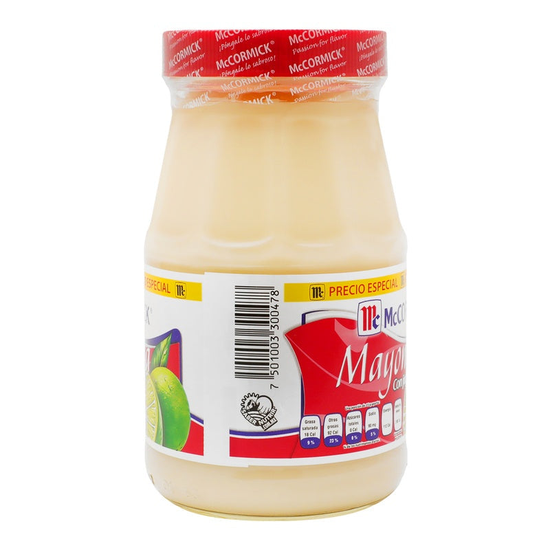 Mayonesa Mccormick 390 G 7501003300478  perfil 4