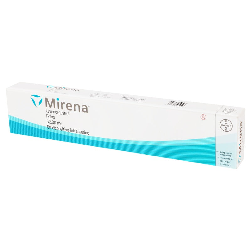 Mirena 52 Mg Dispositivo Intrauterino 7501303444513