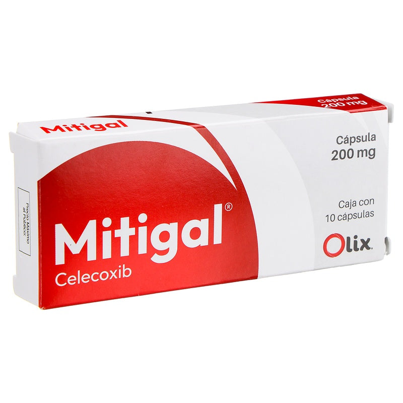 Mitigal 200 Mg Con 10 Capsulas 7501314703050  perfil 14