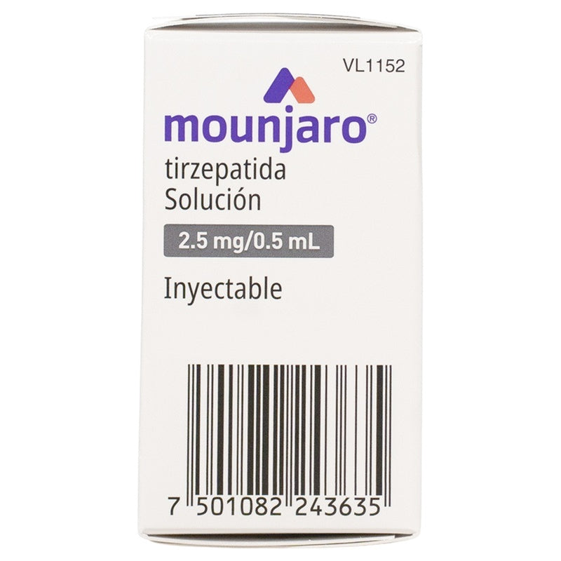 Mounjaro 2.5 Mg Solucion Inyectable Frasco Ampula 0.5 Ml 7501082243635 perfil 5