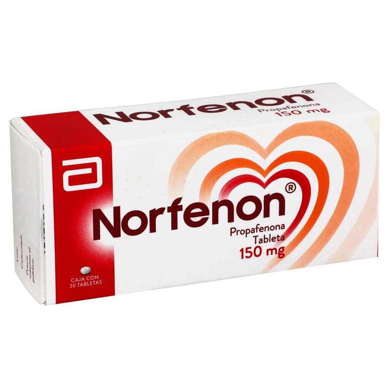 Norfenon 150 Mg Con 30 Tabletas 7501033923234  perfil 2