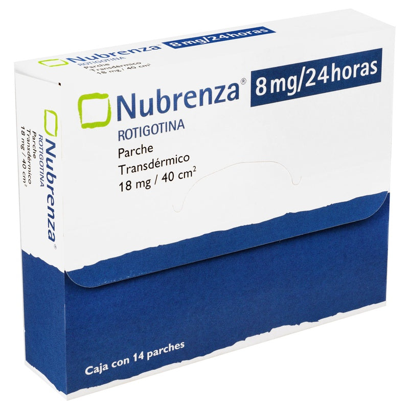 Nubrenza 8 Mg/24H Con 14 Parches 7501088507045  perfil 7