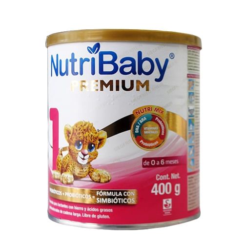 Nutribaby Premium 1: 0 A 6 Meses - Polvo En Lata Con 400 G 7501300407405