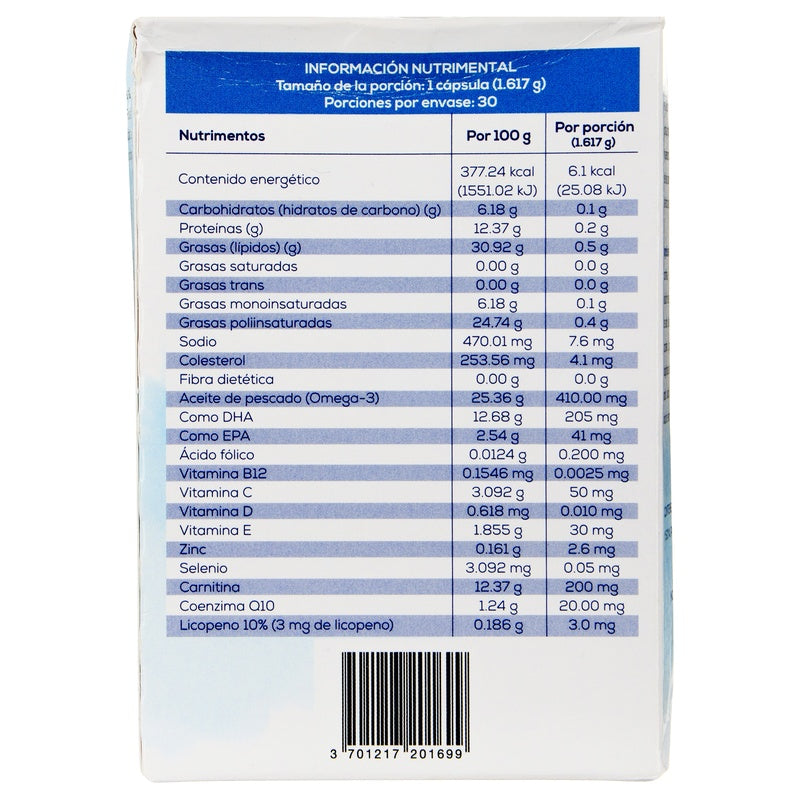 Ogestan Andractiv Suplemento Alimenticio Con 30 Capsulas 3701217201699  perfil 5