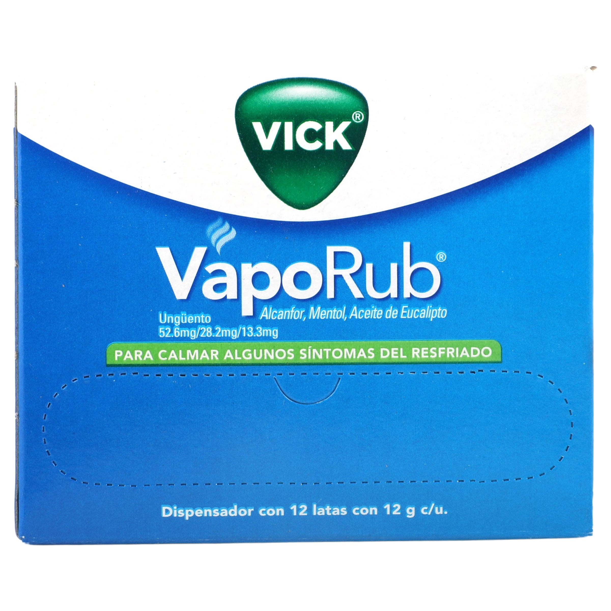 Vaporub Ungí¼ento 12X12 G-1