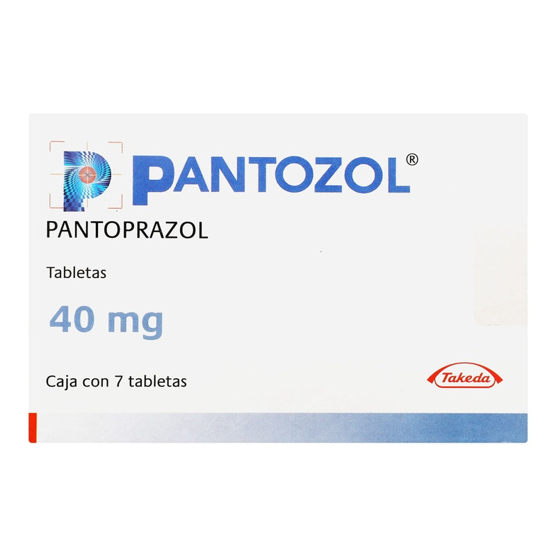 Pantozol 40 Mg Con 7 Tabletas 7501092785019 