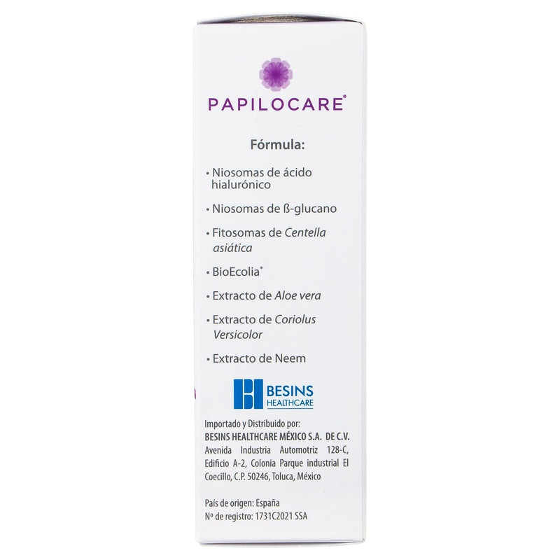 Papilocare Gel Vaginal 7 Tubos 5 Ml 8437018976232  perfil 5
