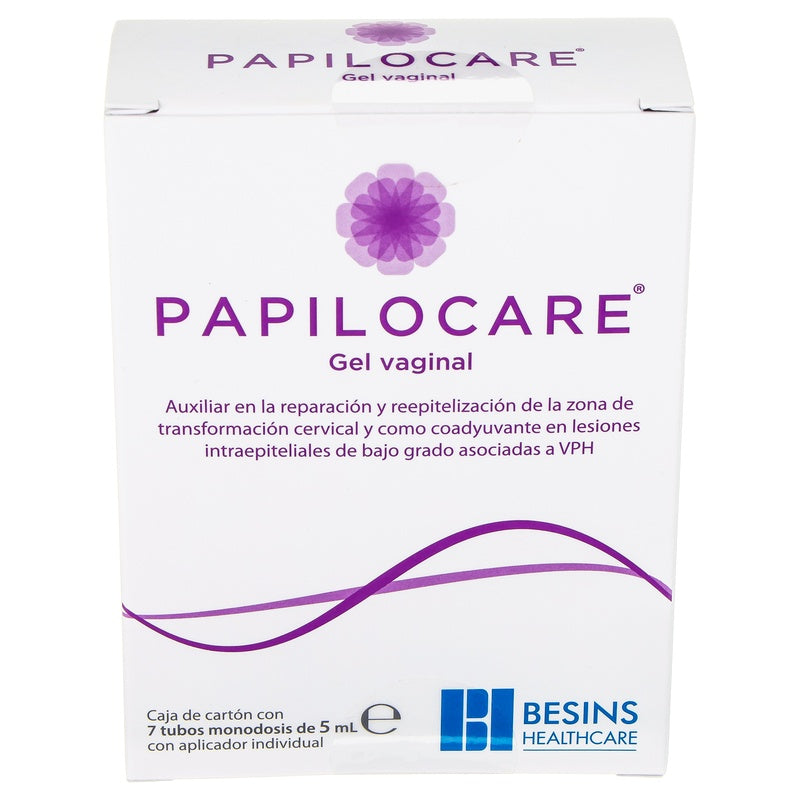 Papilocare Gel Vaginal 7 Tubos 5 Ml 8437018976232  perfil 6