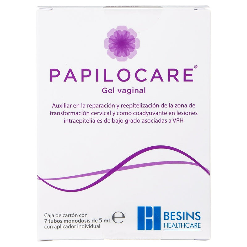 Papilocare Gel Vaginal 7 Tubos 5 Ml 8437018976232  perfil 7