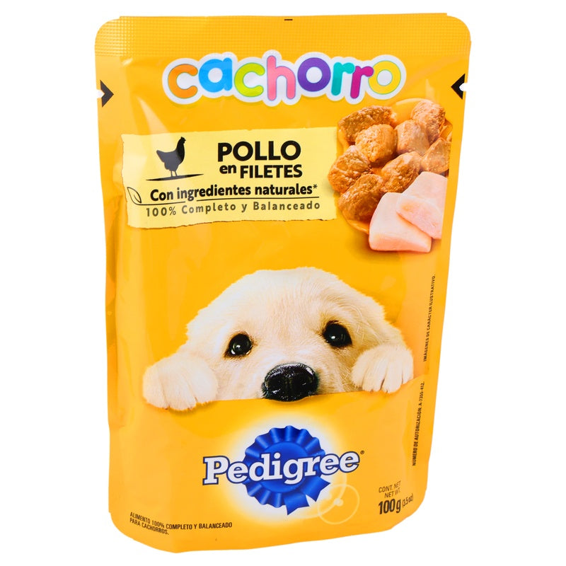 Pedigree Cachorro Pouch Pollo 24/100 G 706460249361  perfil 2