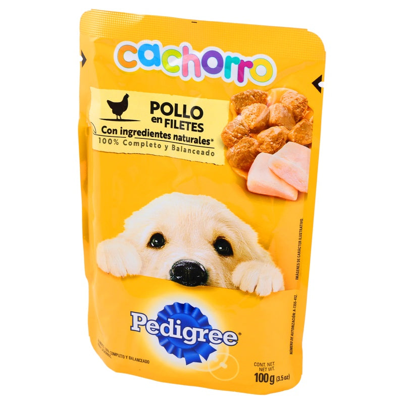 Pedigree Cachorro Pouch Pollo 24/100 G 706460249361  perfil 4
