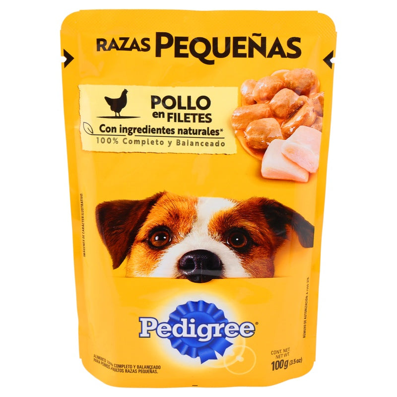 Pedigree Razas Pequeñas Pouch Pollo 24/100 G 706460249286 